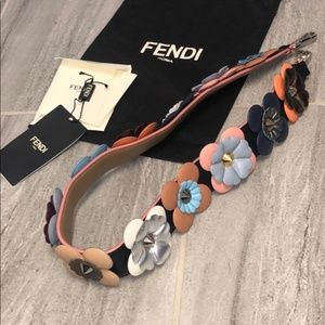*Fendi Handbag Flower Strap*